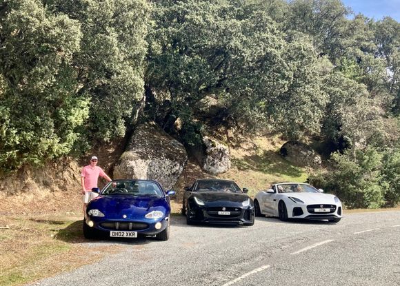 A trip to Spain with F-Type friends