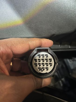 OEM vehicle connector.