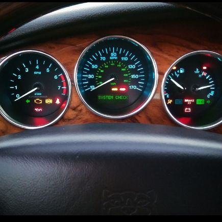 LED dash mod