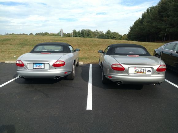 Had to park next to you..