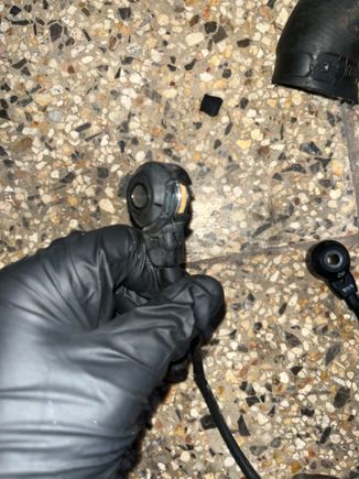 Has anyone seen a knock sensor fail like this before?