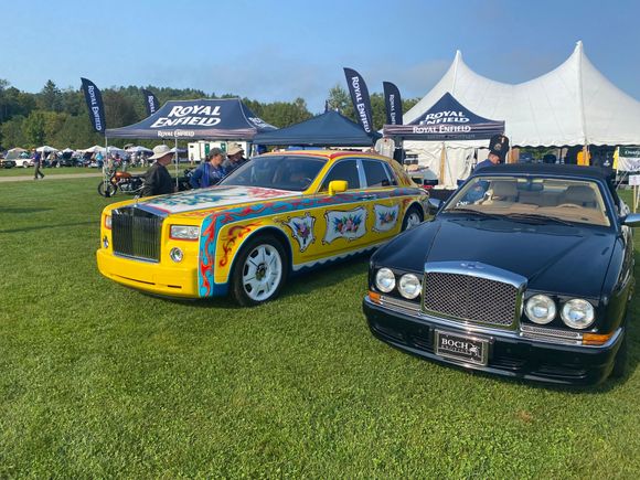 Ernie Bock's reproduction of the John Lennon Rolls Royce