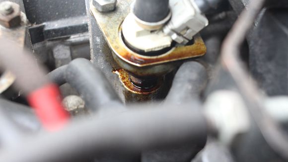 Petrol Leaking out of the Injector Stem
