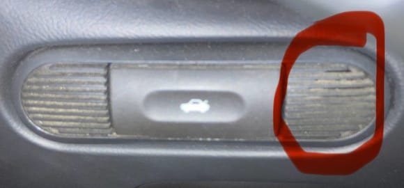 The red circle is the intake of that little fan. I *think* the aspirator is primarily for the “auto” in the climate control. 