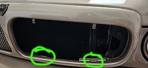 I believe those parts either go inside here or on the bottom of your grill?? I seem to recall seeing those go on the earlier X300’s though. 