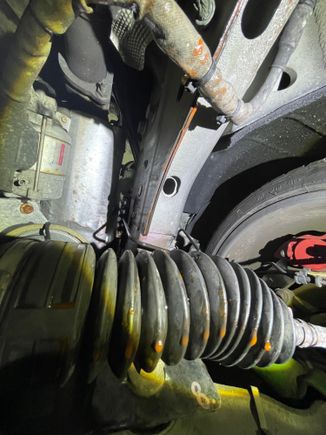 To make a trail like that, it has to be more than a drip.