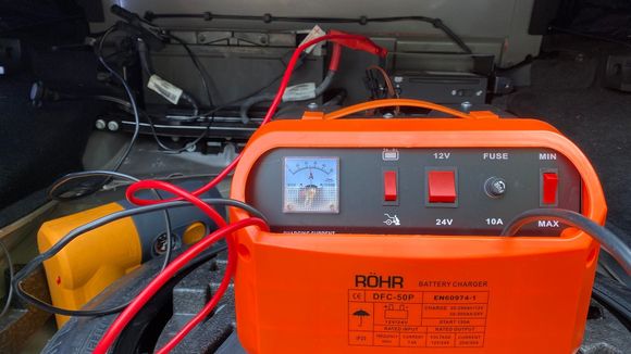 giving the battery a boost