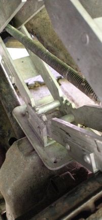 Jack on the hub flat.