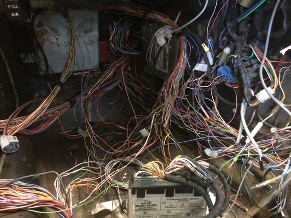 current state! the wires going to the left out of the door are not used so will be removed.