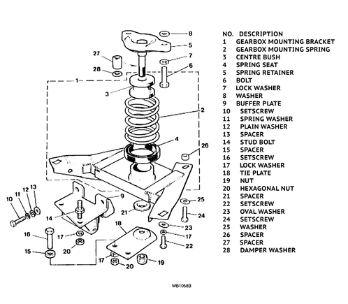 GEARBOX MOUNTING-5.3 LITRE