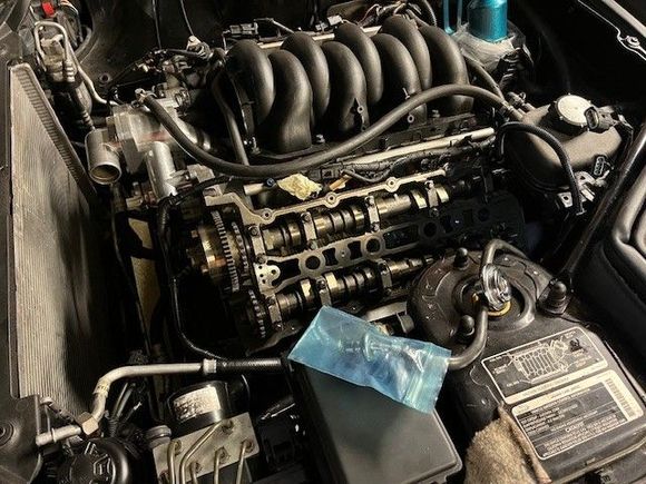 LH side awaiting for its turn.