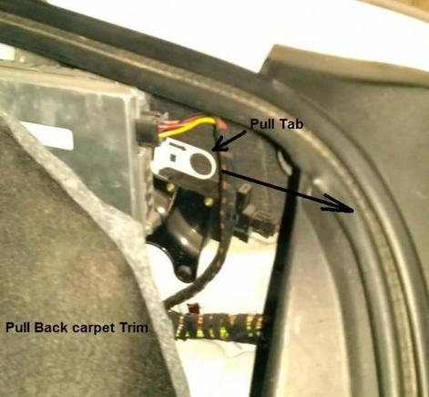 Fuel filler flap manual release