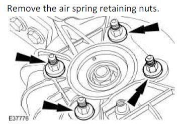 Remove Top Mounting Nuts, 13mm or 1/2 inch socket .