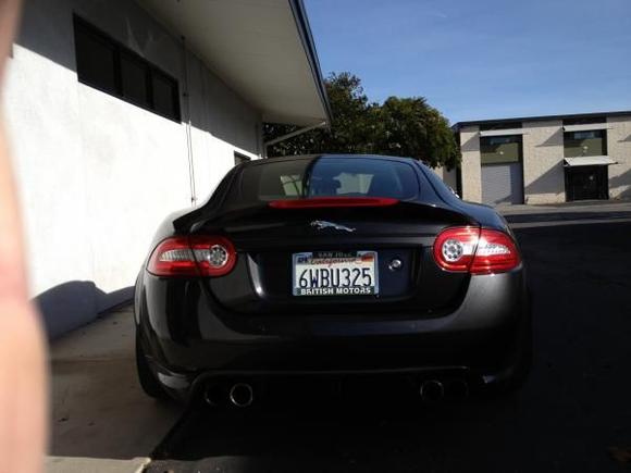 XKRS with 175 Spoiler