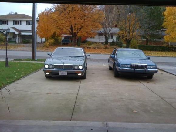 sitting next to my 1992 Buick Riviera