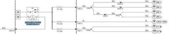 SWITCHED SYSTEM POWER RELAY 4