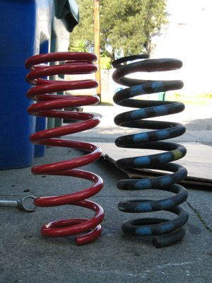 stock vs. H&amp;R springs