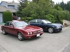 01 S-Type and 96 XJR