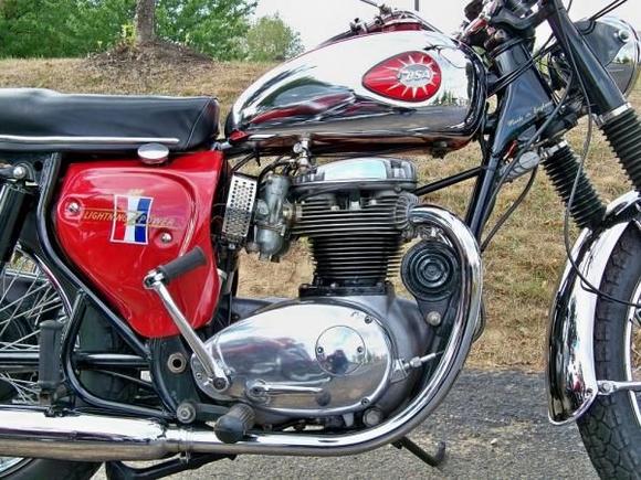 1967 BSA 650 Lightning