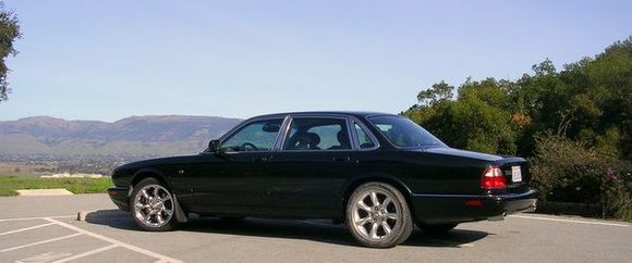 XJR basking in the sun