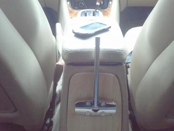 Adjustable arm mounted.