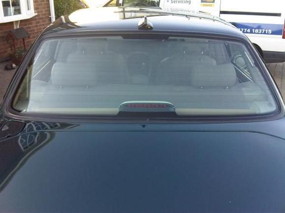 parcel shelf sunblind. jaguar OE.