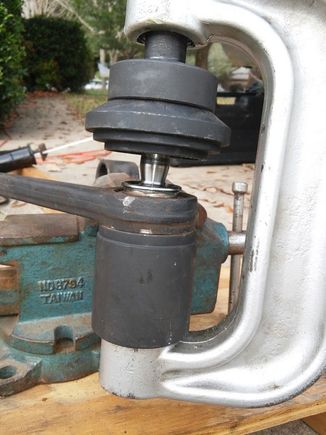 One came out whole and the other punched ball through and was a second press of cup portion. After the cut it was only 15 minutes for both.