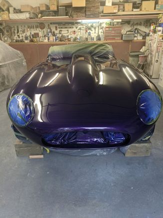 Repainted Front (a contractor dropped a big pipe on my hood so we had to reshoot the front end). 