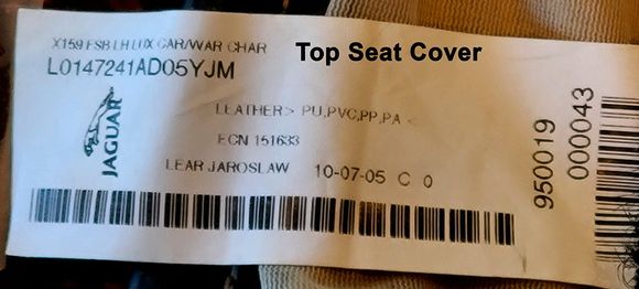 Top seat cover