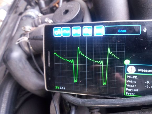 Pulse Width Modulate power seems to be near 100% on.