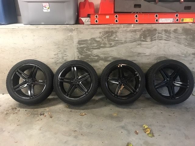 Wheels and Tires/Axles - Winter wheels and tires for 2016+ XF/XE 245/40/19 Michelin X-Ice - $700 - Used - 2016 to 2019 Jaguar XF - Boston, MA 02474, United States