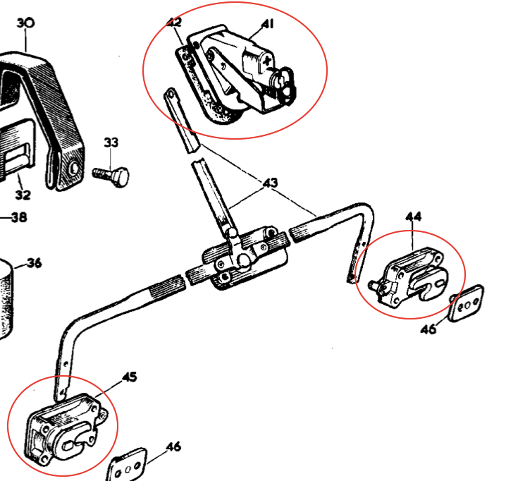 Exterior Body Parts - Boot lid lock - Used - 1963 to 1968 Jaguar S-Type - Norway