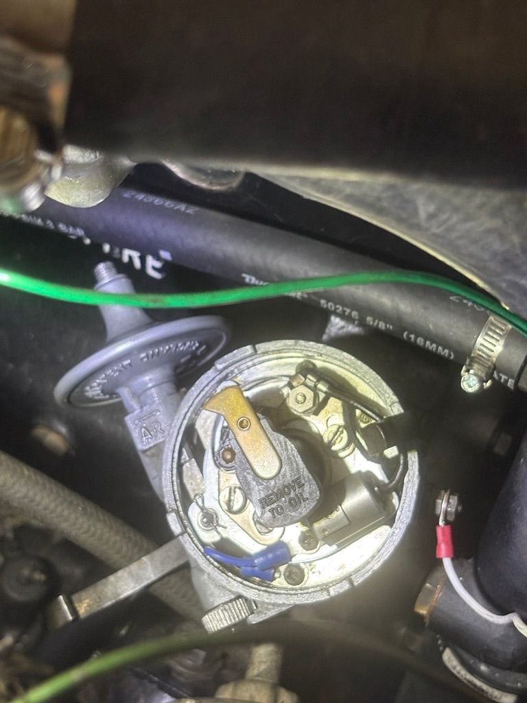 Rotor now points to #1