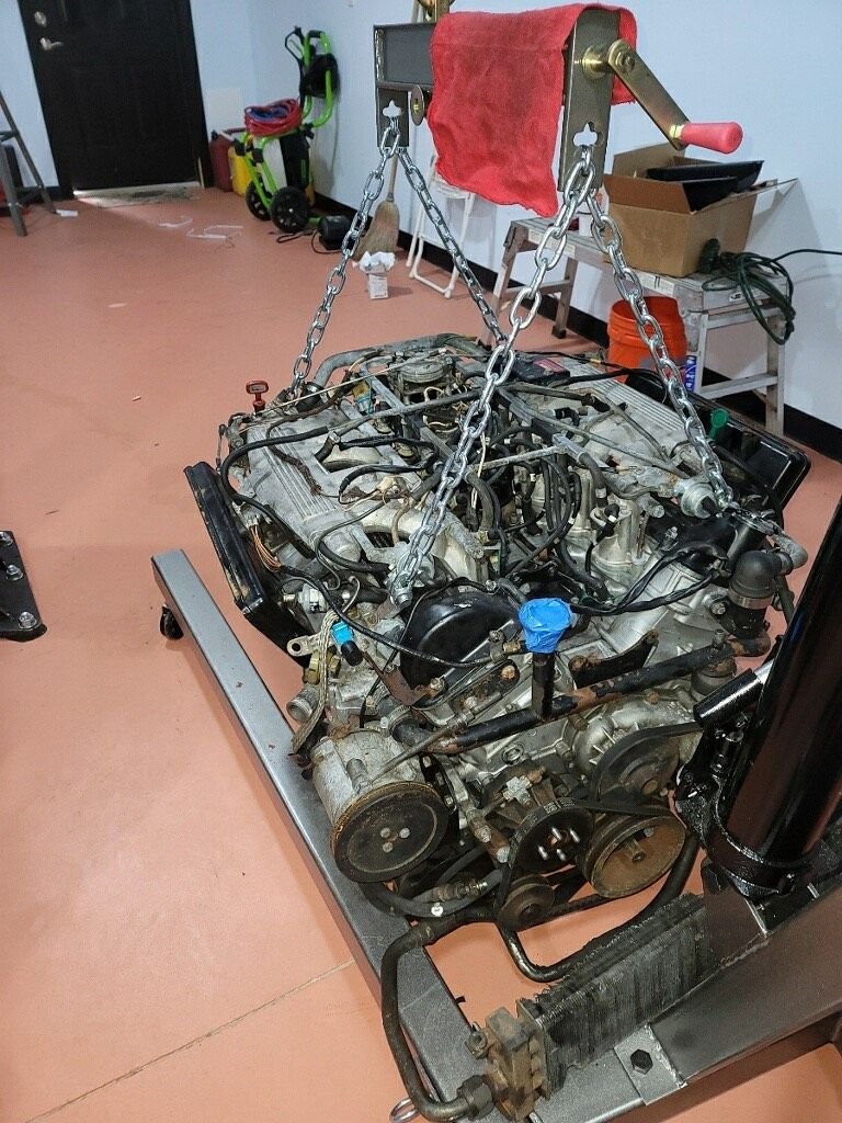 Engine - Complete - 1986 Jaguar XJSV12 with Turbo 400 transmission - Used - 0  All Models - Taylors, SC 29687, United States