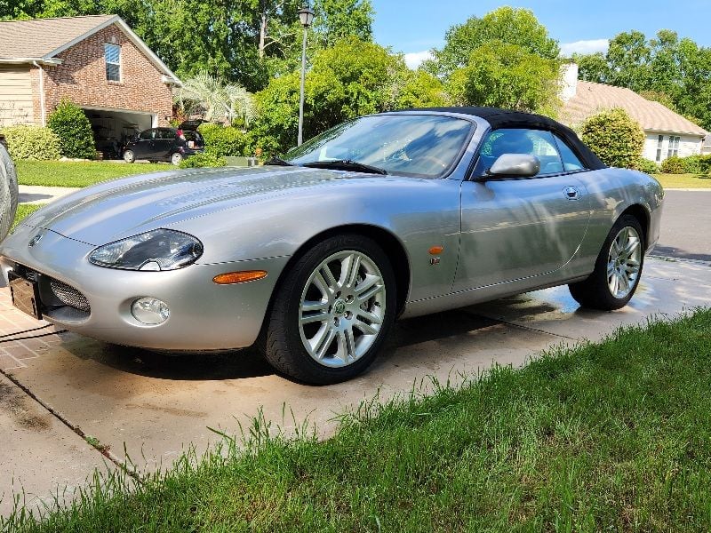 2004 Jaguar XKR - Pristine 2004 XKR Convertible 50400 miles - Used - VIN SAJDA42B743A37303 - 50,300 Miles - 8 cyl - 2WD - Automatic - Convertible - Silver - Myrtle Beach, SC 29579, United States