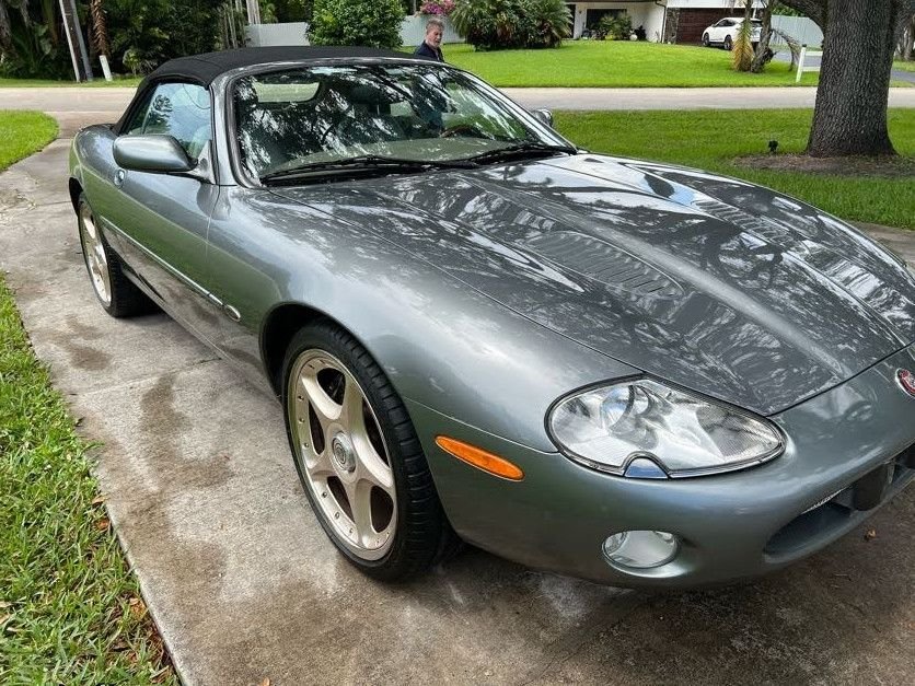 2002 Jaguar XKR - 2002 Jaguar XKR - **Auction** - Used - VIN SAJDA42B42PA2619 - 80,000 Miles - 8 cyl - 2WD - Automatic - Convertible - Gray - Sunrise, FL 33323, United States