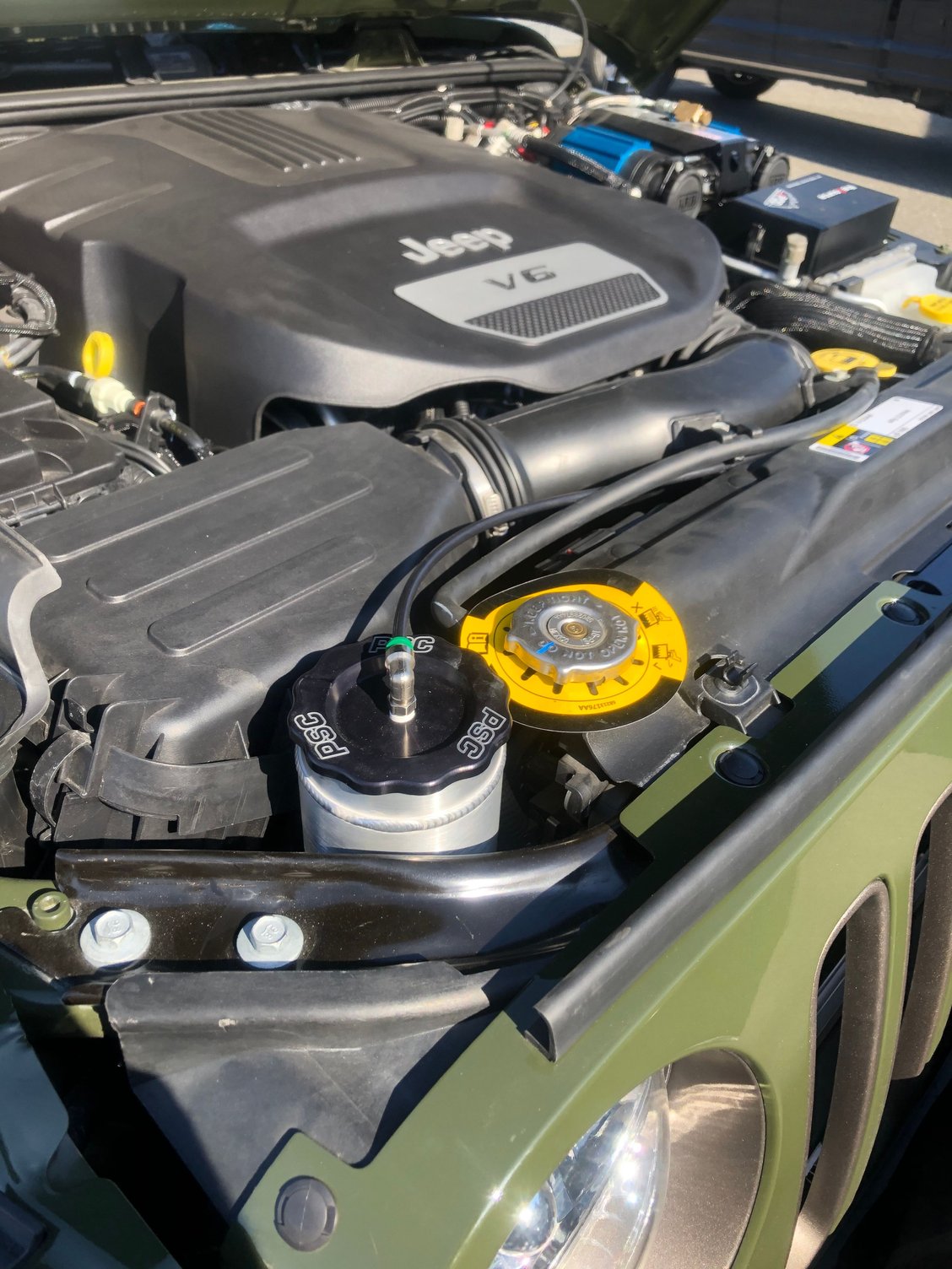 Jk psc hydro assist kit w custom hoses and fittings