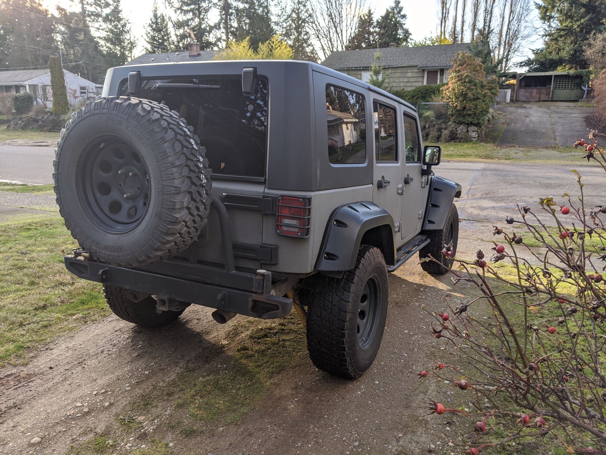 2008 Jeep Wrangler - 2008 Jeep Wrangler Unlimited Rubicon $18,500 OBO - Used - VIN 1J4GA69148L531572 - 174,271 Miles - 6 cyl - 4WD - Automatic - SUV - Gray - Burien, WA 98146, United States