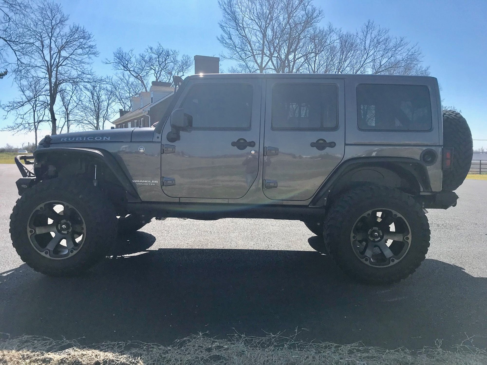 2016 Jeep Wrangler - 2016 Jeep Wrangler Rubicon - Supercharged - Used - VIN 1C4BJWFG4GL284125 - 37,800 Miles - 6 cyl - 4WD - Automatic - SUV - Gray - Harrodsburg, KY 40330, United States