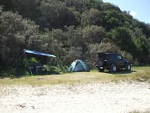 Camping in the Dunes