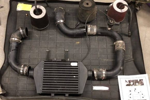 Ripp Mods Intercooler with air piping/filters/etc