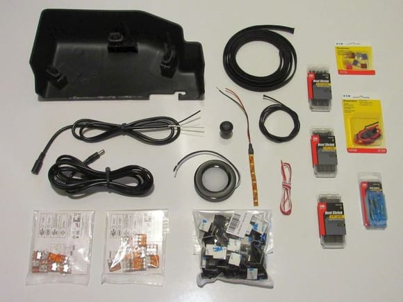 Parts necessary for the project