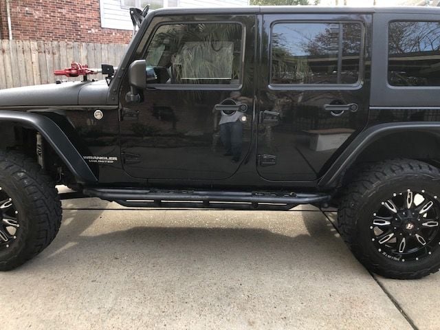 Wheels and Tires/Axles - Complete Set of (5) 20" Ballistic/Toyo Open Country RT Tires & Wheels w/TPMs Ready - Used - 2007 to 2018 Jeep Wrangler - Houston, TX 77041, United States