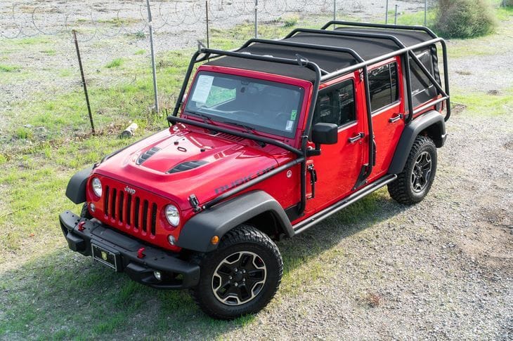 2016 Jeep Wrangler - 2016 jeep wrangler unlimited rubicon hard rock - Used - VIN 1C4BJWFG6GL348441 - 23,374 Miles - 6 cyl - 4WD - Automatic - SUV - Red - Fontana, CA 92335, United States