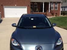 Mazda 3 April 2013 front