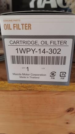 Mazda cx 5  2021 turbo oil filter Canada (August 2022).
I purchased this for my 2.5L turbo Signature model. See oli filter part number in photo. Got from Mazda dealer along with $2 for aluminium washer.  About $13- 13 Canadian $.