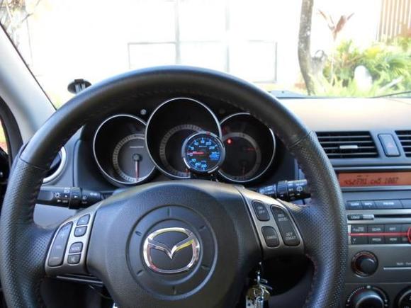 Defi Boost gauge install