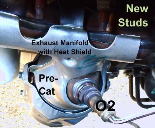 Front Pre-Cat with Exhaust Manifold