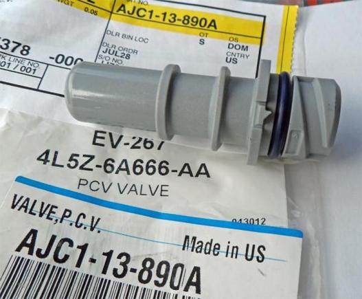 PCV Valve 3.0L Mazda 6 2006