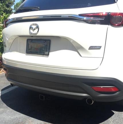 Class III 2" Receiver Hitch Installed